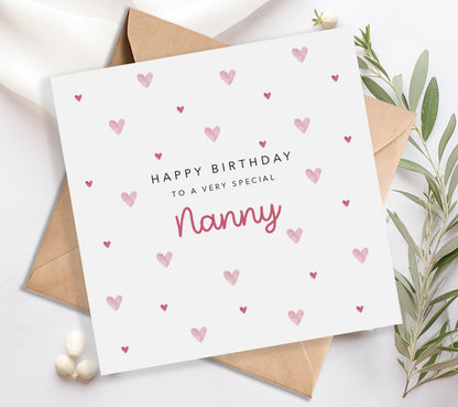 Nanny Birthday Card | B99