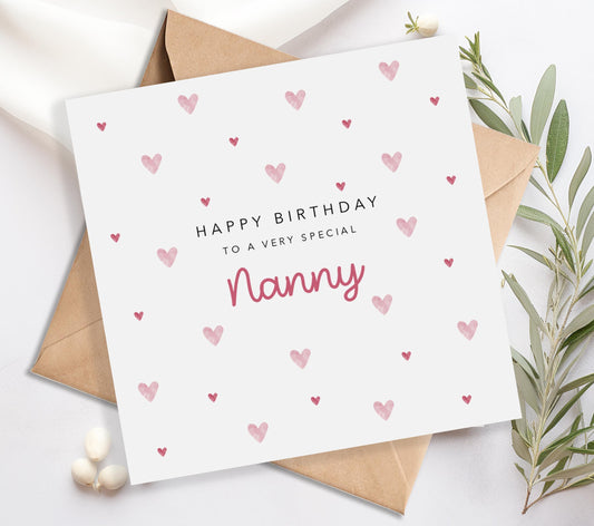 Nanny Birthday Card | B99