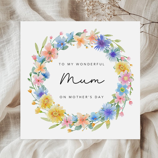 Mothers Day Card for Mum