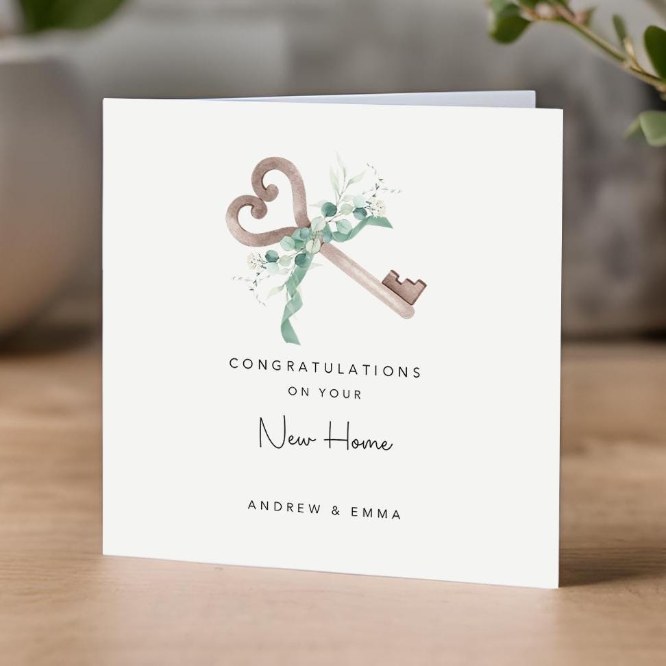 Congratulations on your new Home Card