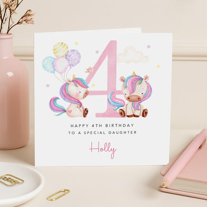 Pink Unicorn Personalised Gift Wrap |  Wrapping Paper |  WRAP0019