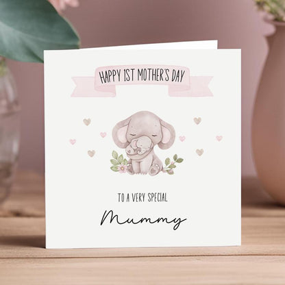 Mummy 1st First Mother's Day Card