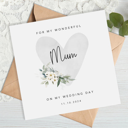 Wedding Card for Mum