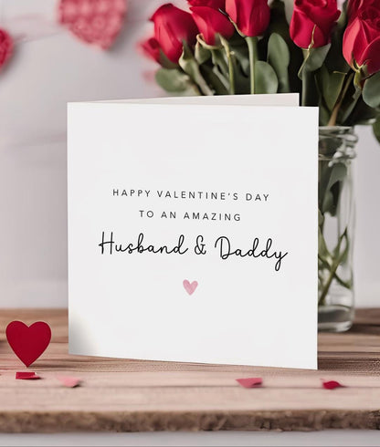 Husband & Daddy Valentine's Card