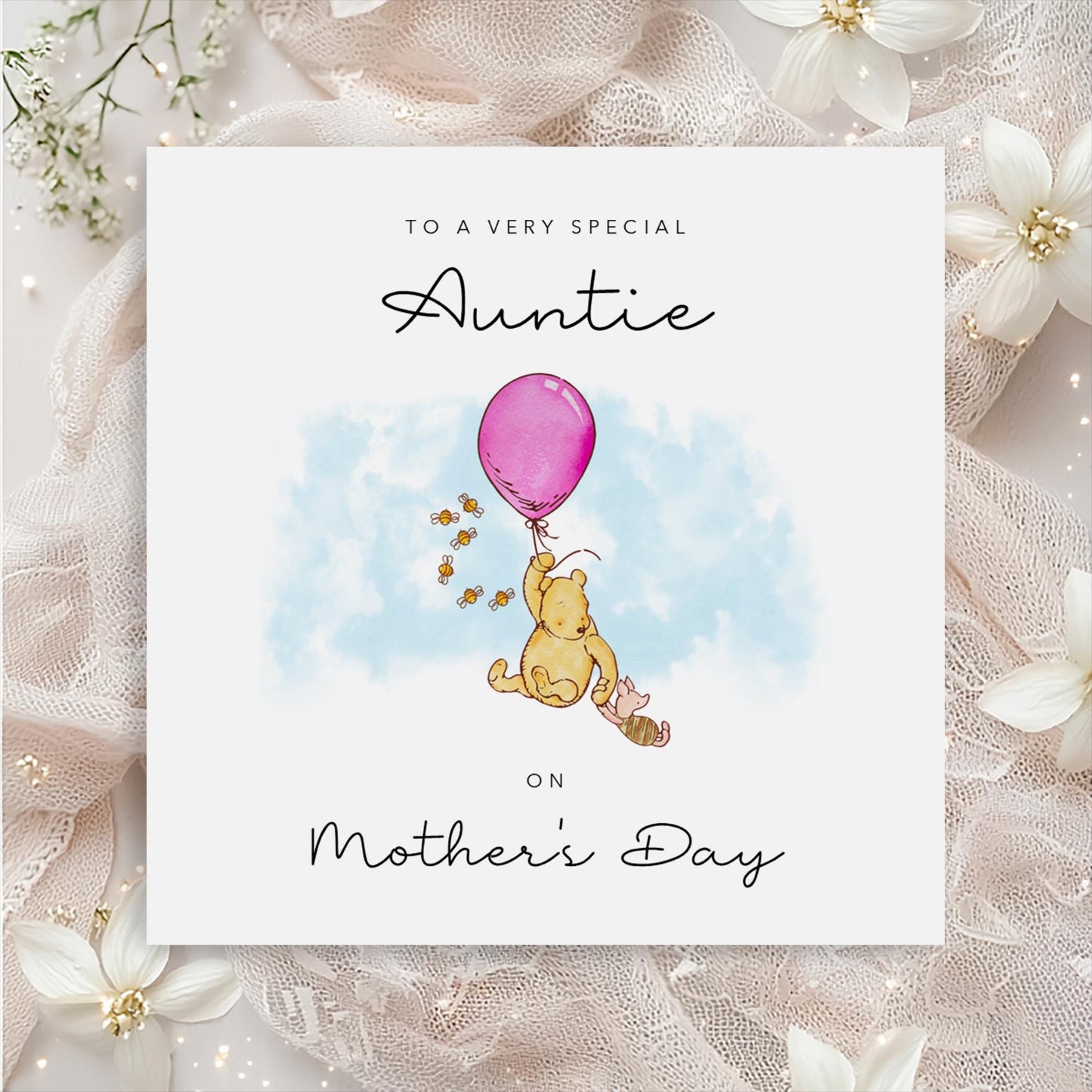 Mothers Day Card for Auntie