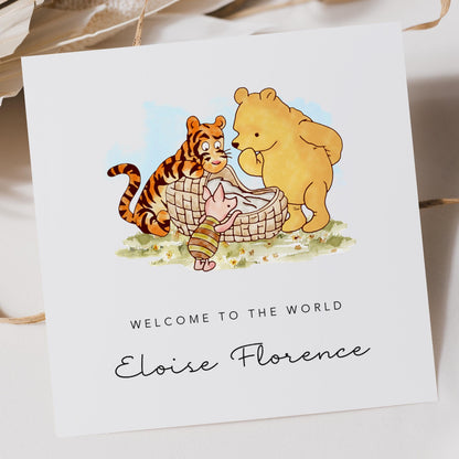 Personalised New Baby Card