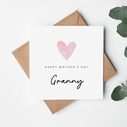 Mothers Day Card for Granny