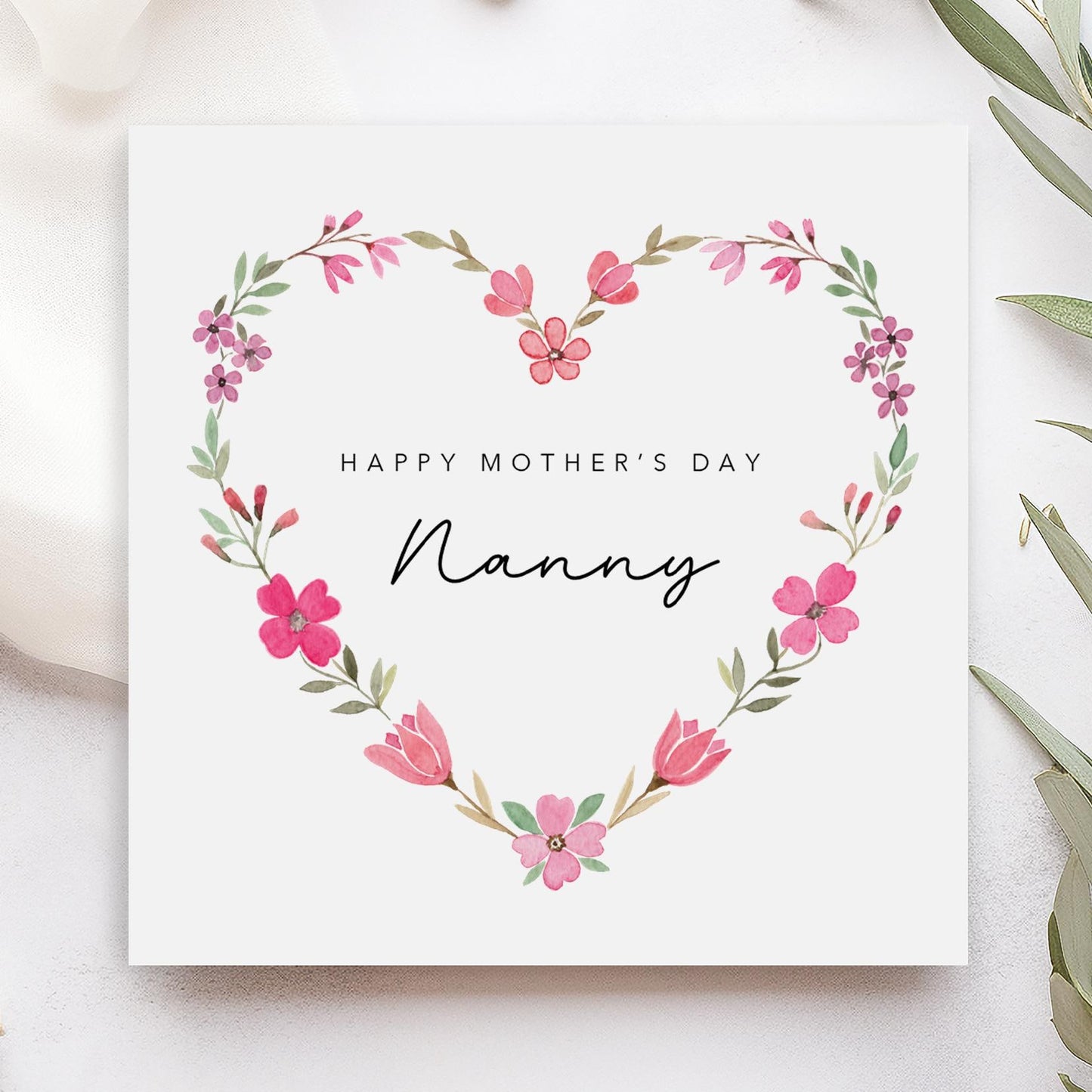 Mothers Day Card for Nanny