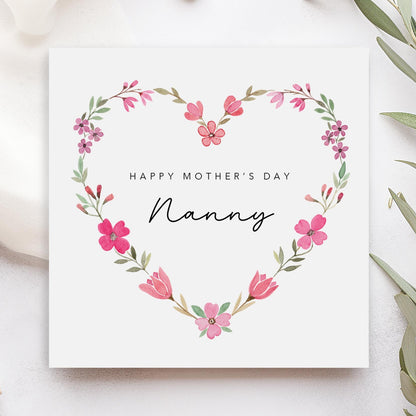 Mothers Day Card for Nanny