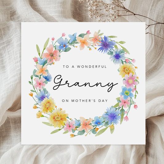 Mothers Day Card for Granny