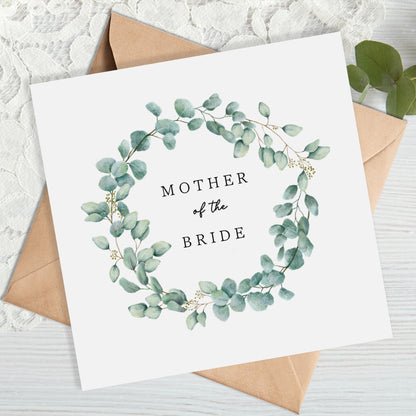 Mother of the Bride Wedding Card