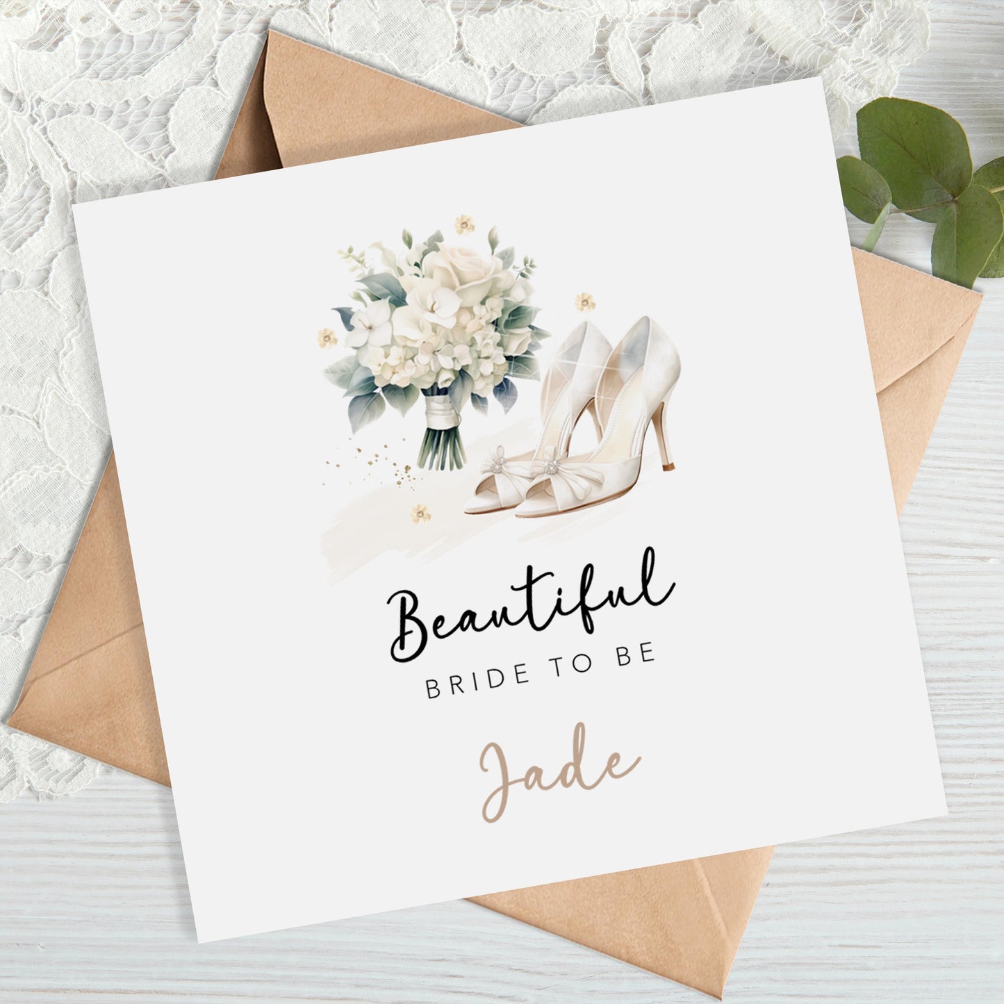Beautiful Bride to Be Card