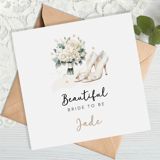 Beautiful Bride to Be Card