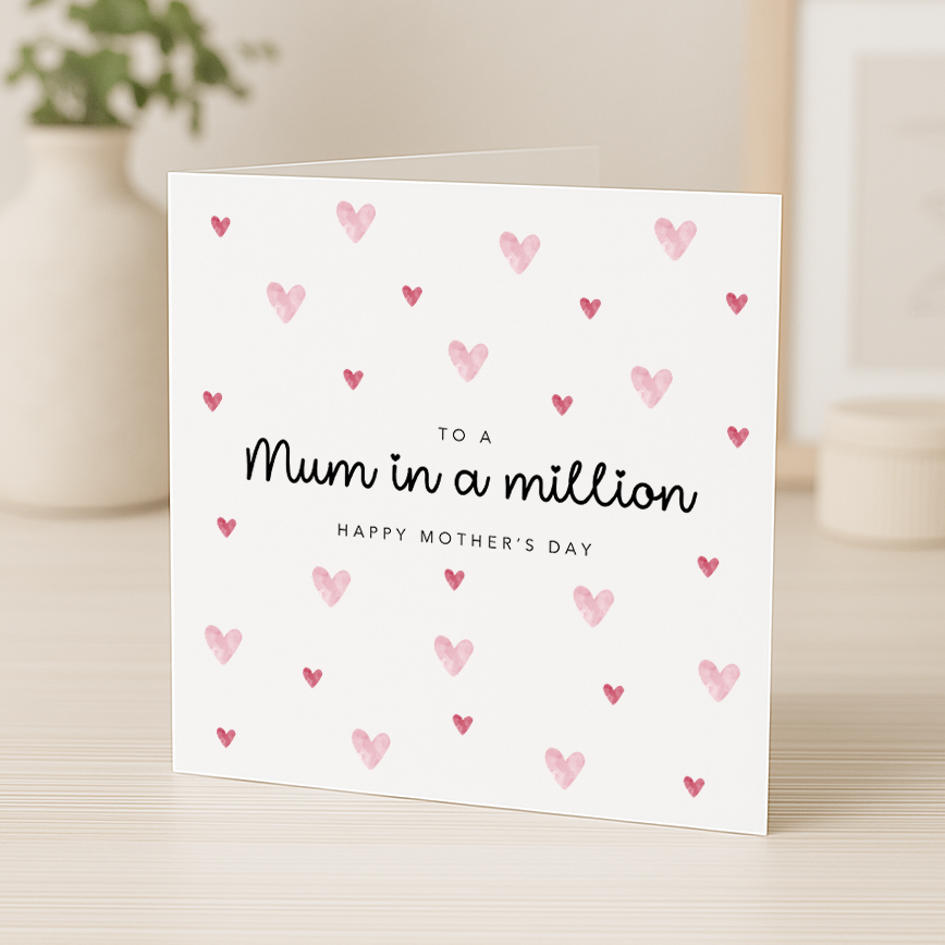 Mum in a Million Mother's Day Card