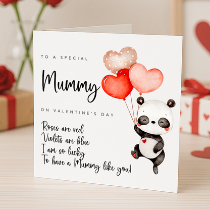 Mummy Valentines Card