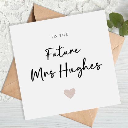 Future Mrs Card