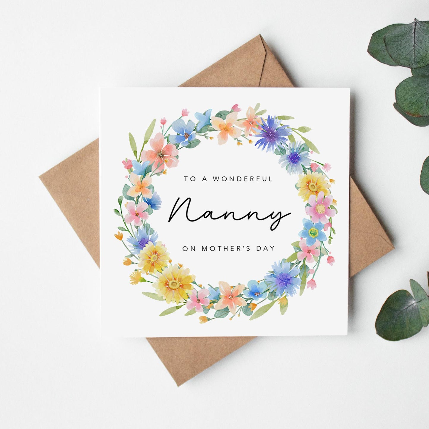 Mothers Day Card for Nanny