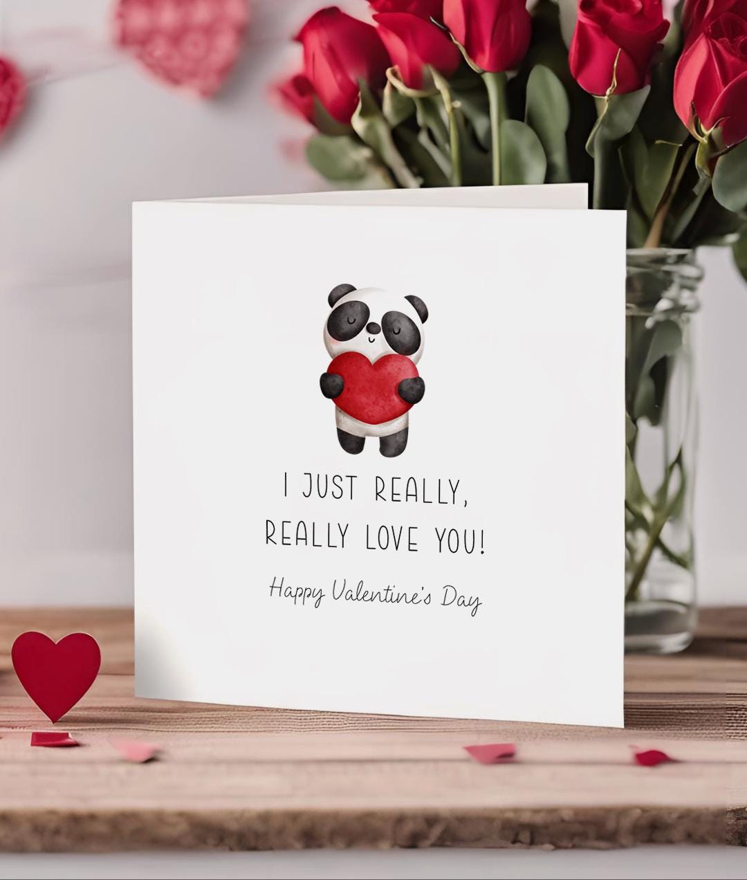 Valentine's Card - I just really really love you