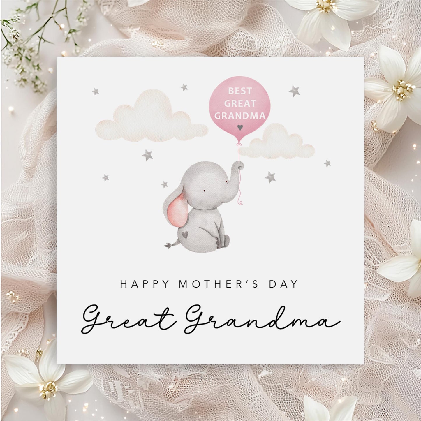Mothers Day Card for Great Grandma