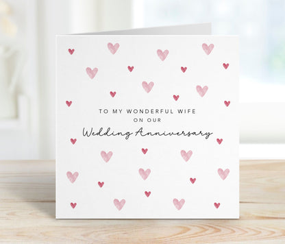 Wife Anniversary Card