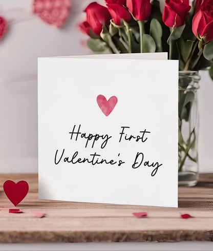 Happy First Valentines Day Card