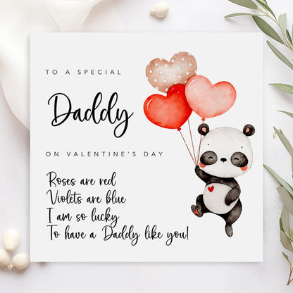 Daddy Valentines Card