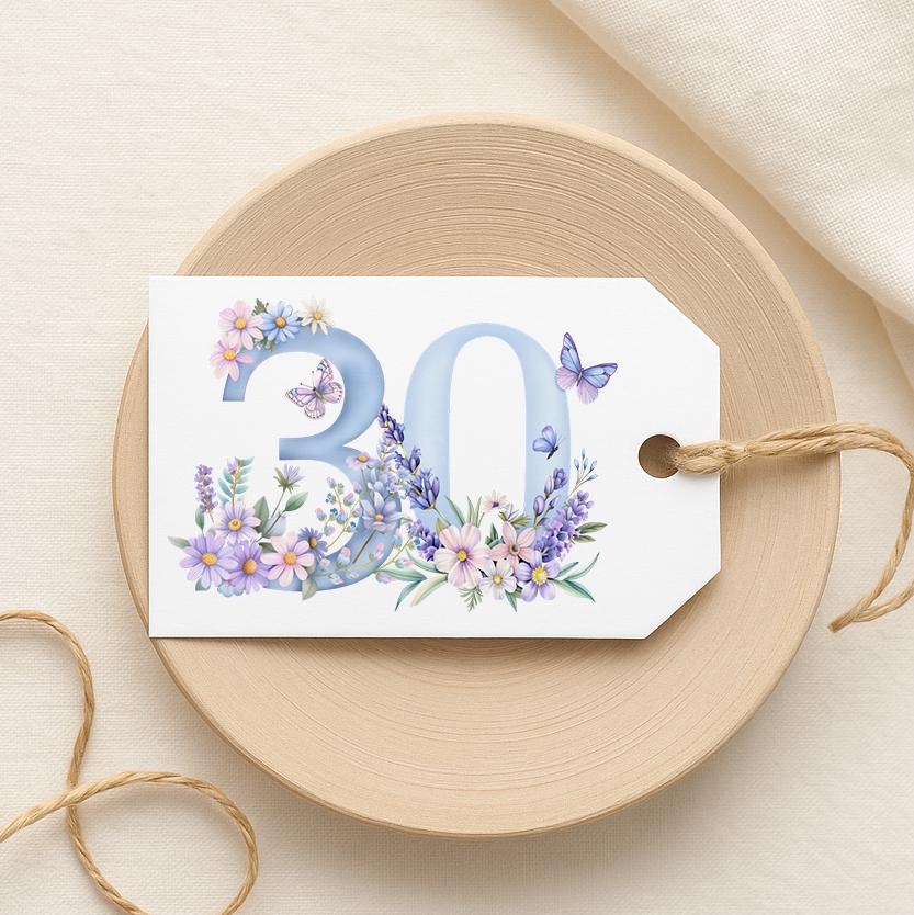 Personalised 30th Birthday Gift Wrap |  Wrapping Paper | WRAP0036