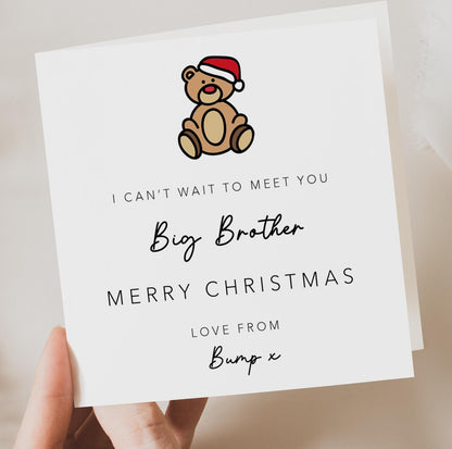 Big Brother Christmas Card from Bump