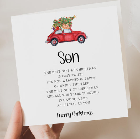 Son Christmas Card