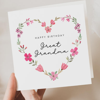 Great Grandma Birthday Card