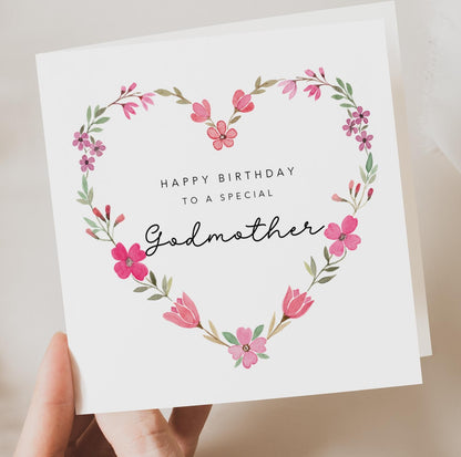 Godmother Birthday Card