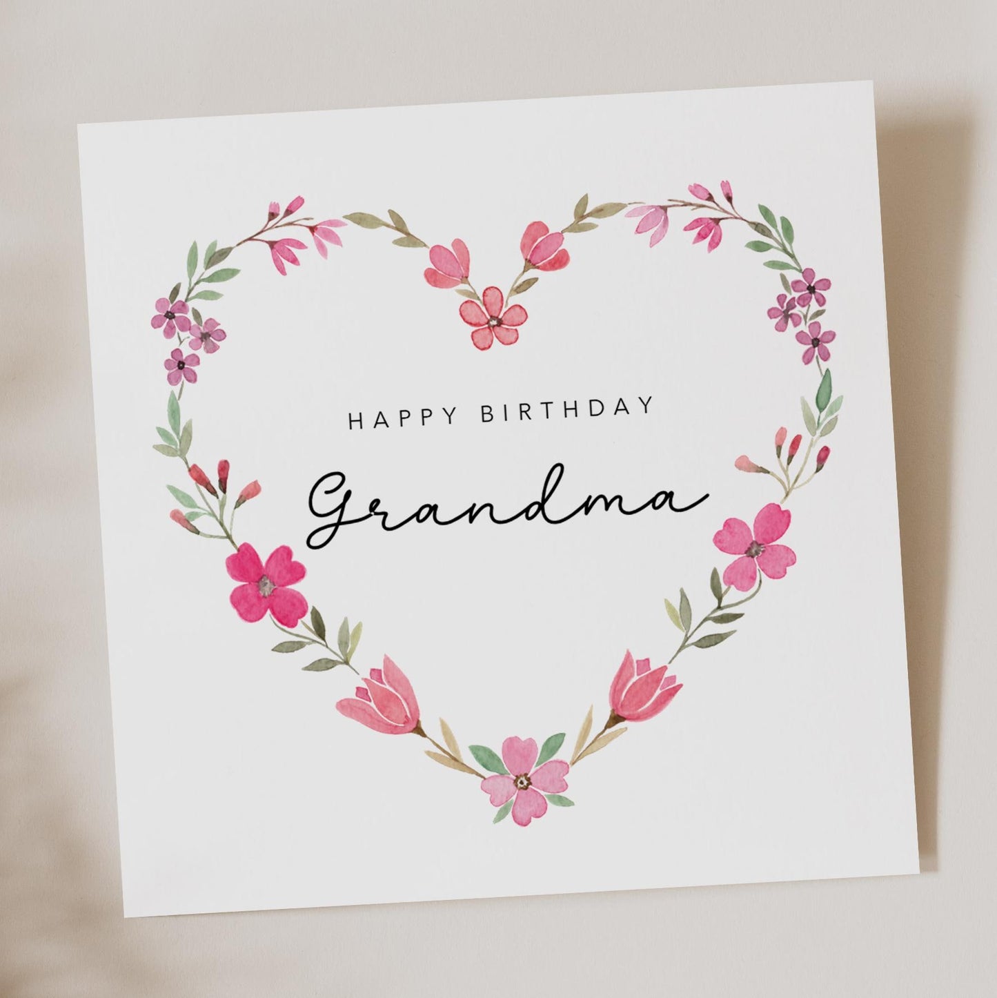 Grandma Birthday Card