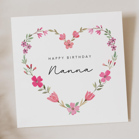 Nanna Birthday Card